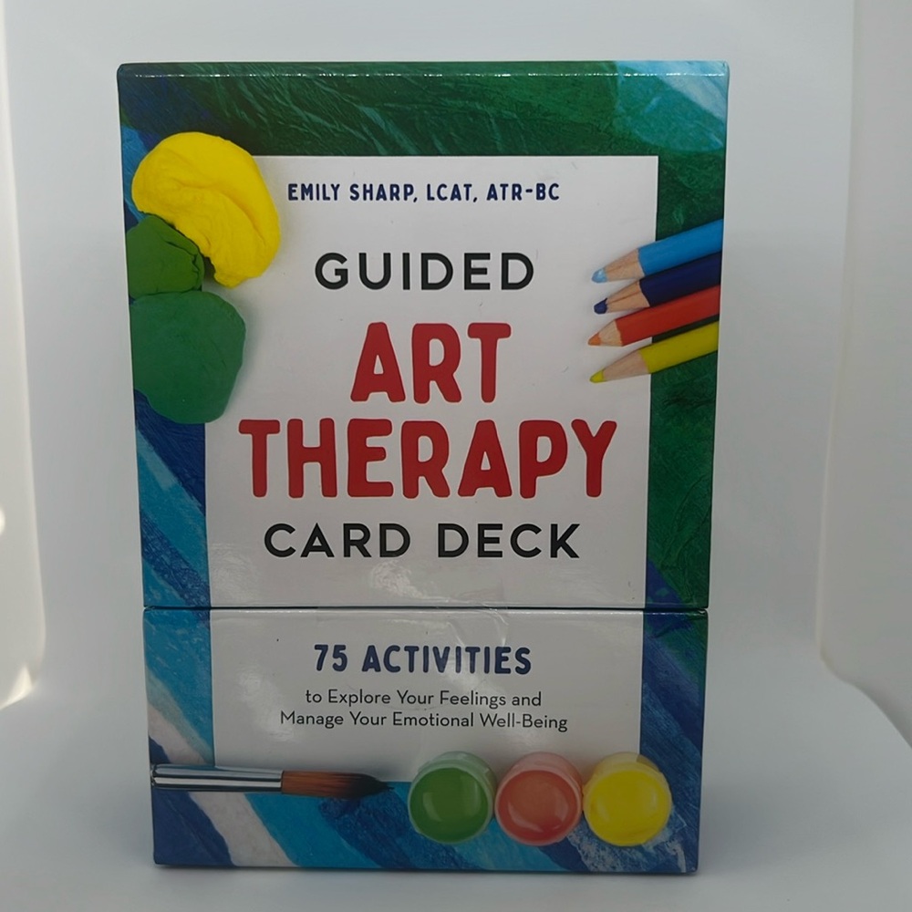Guided Art Therapy Card Deck NIB